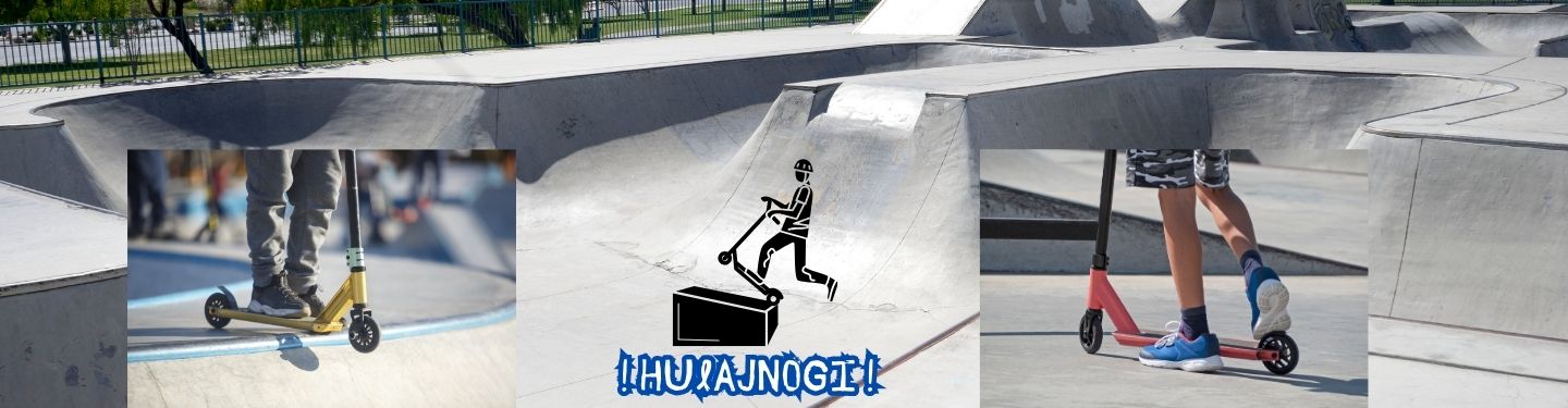 Obóz hulajnogi, skate park